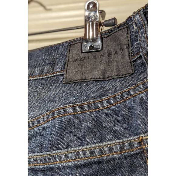 Bullhead Dark Wash Slim Straight Men's Jeans Size 34 X 32 - Picture 10 of 12